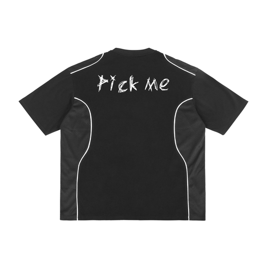 Contrast Piped Panel T-Shirt