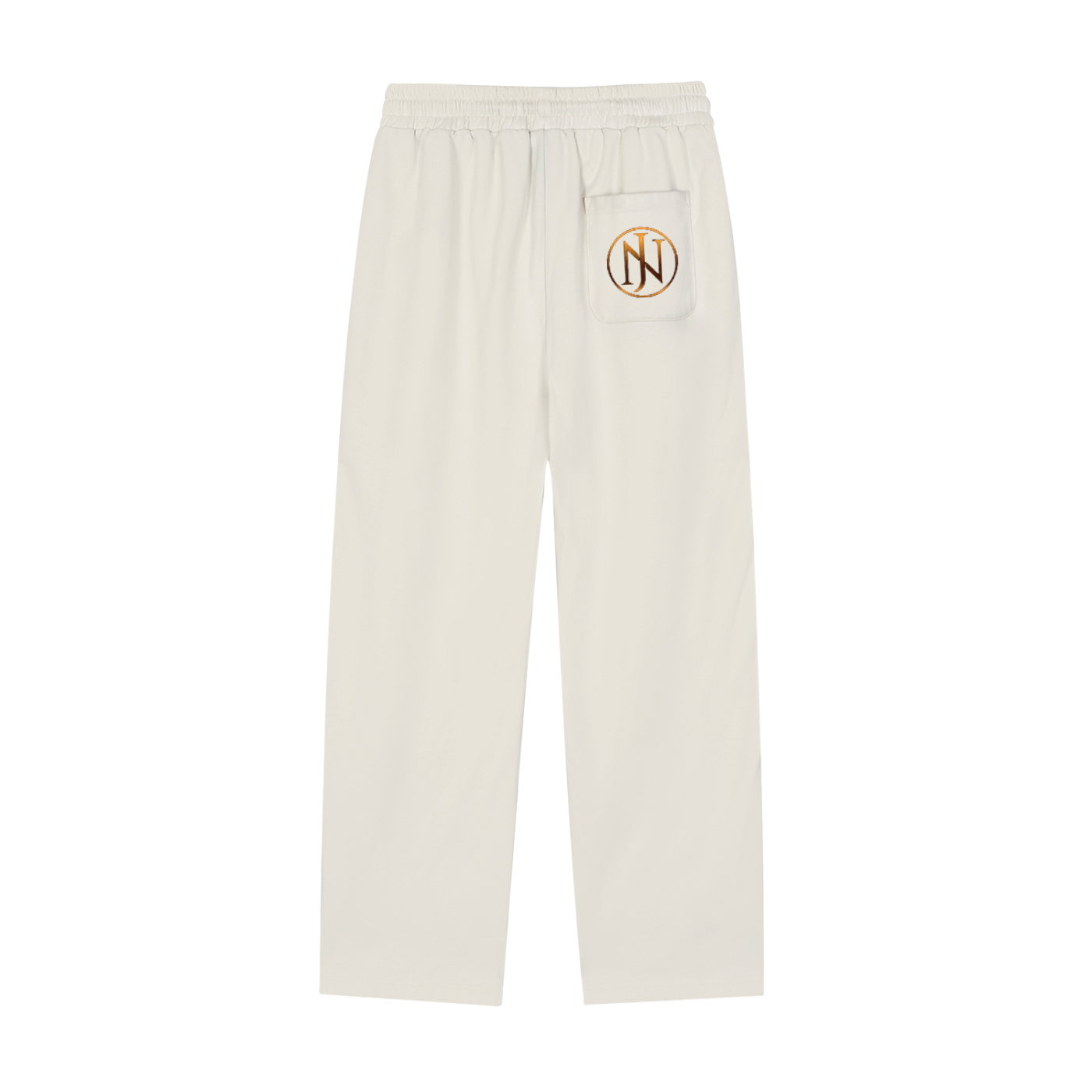 Reflection Striped Straight-Leg Sweatpants