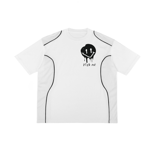 Contrast Piped Panel T-Shirt